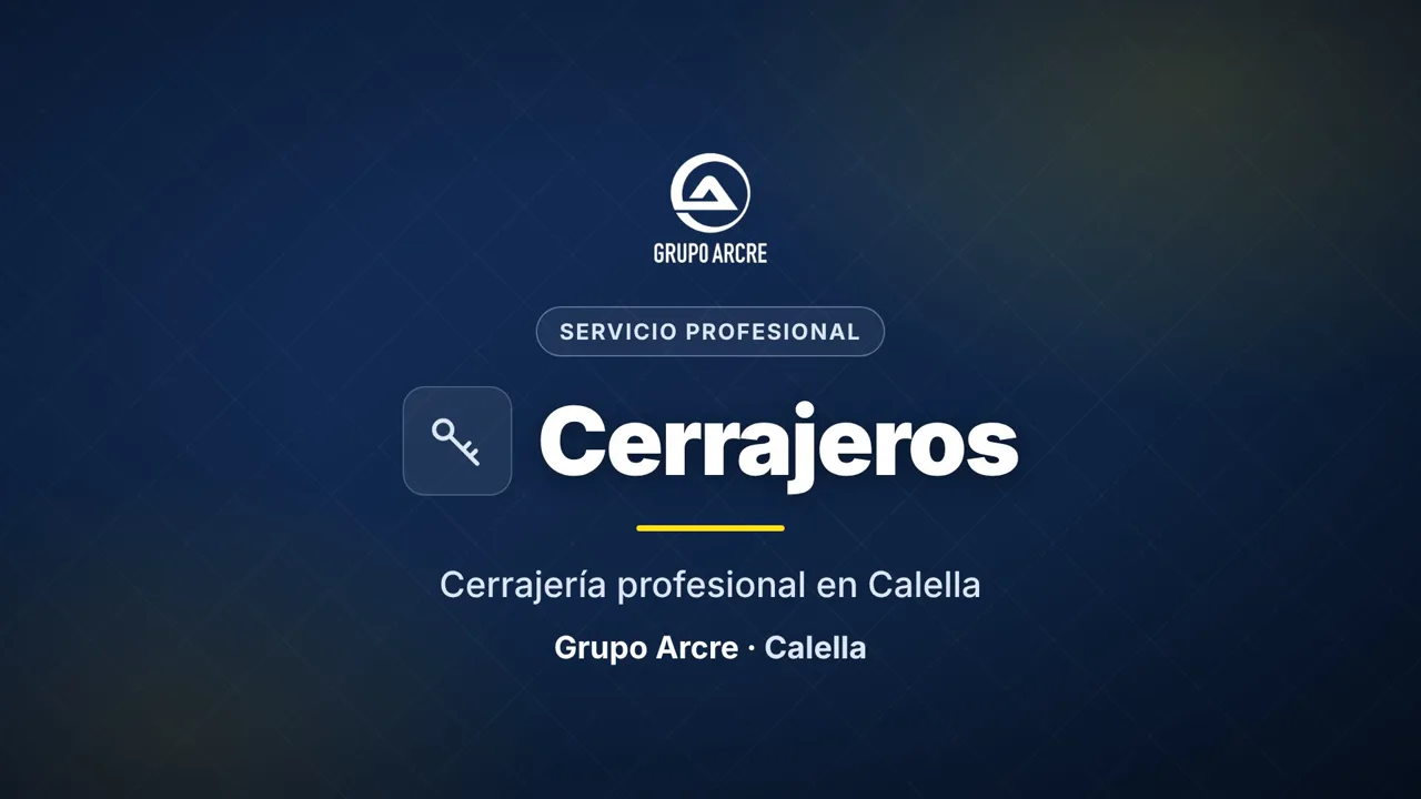 Cerrajería profesional en Calella