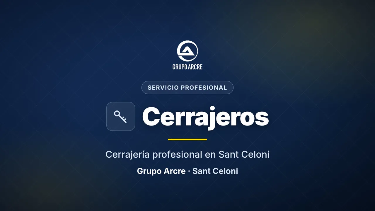 Cerrajería profesional en Sant Celoni